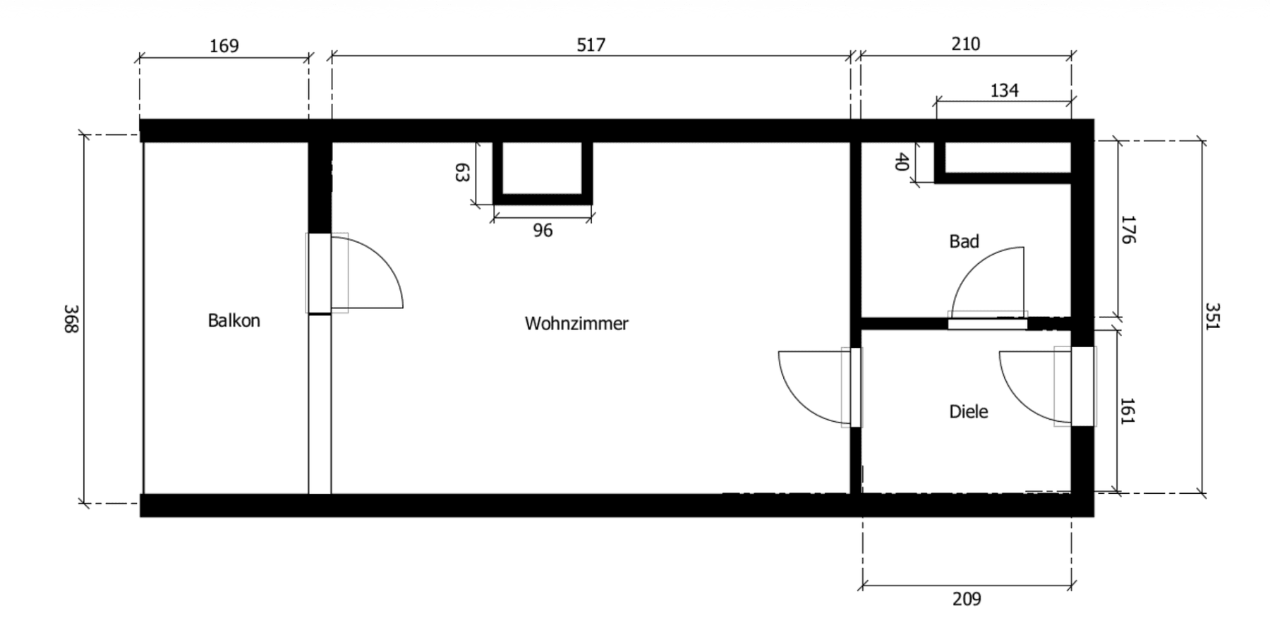1 bedroom flat to rent, 28 m², Mailänderstraße 0000, Frankfurt am Main, Hesse 1 bedroom flat to rent, 28 m², Mailänderstraße 0000, Frankfurt am Main, Hesse