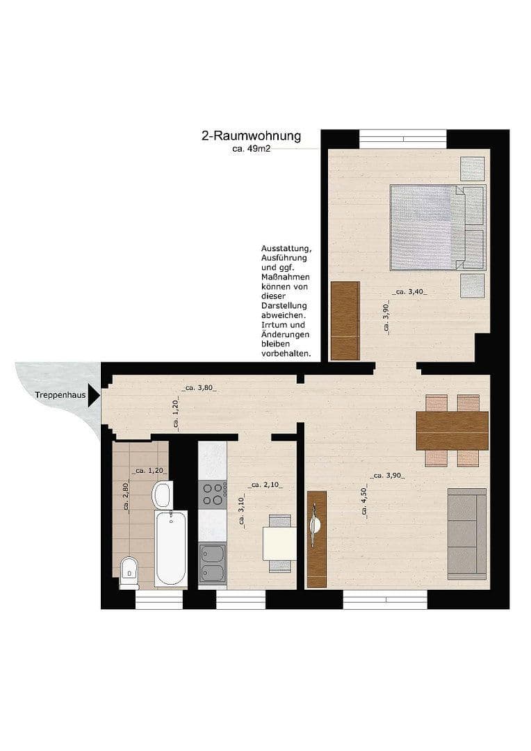 2 bedroom flat to rent, 49 m², Amalienstraße 132, Dessau-Roßlau, Saxony-Anhalt 2 bedroom flat to rent, 49 m², Amalienstraße 132, Dessau-Roßlau, Saxony-Anhalt