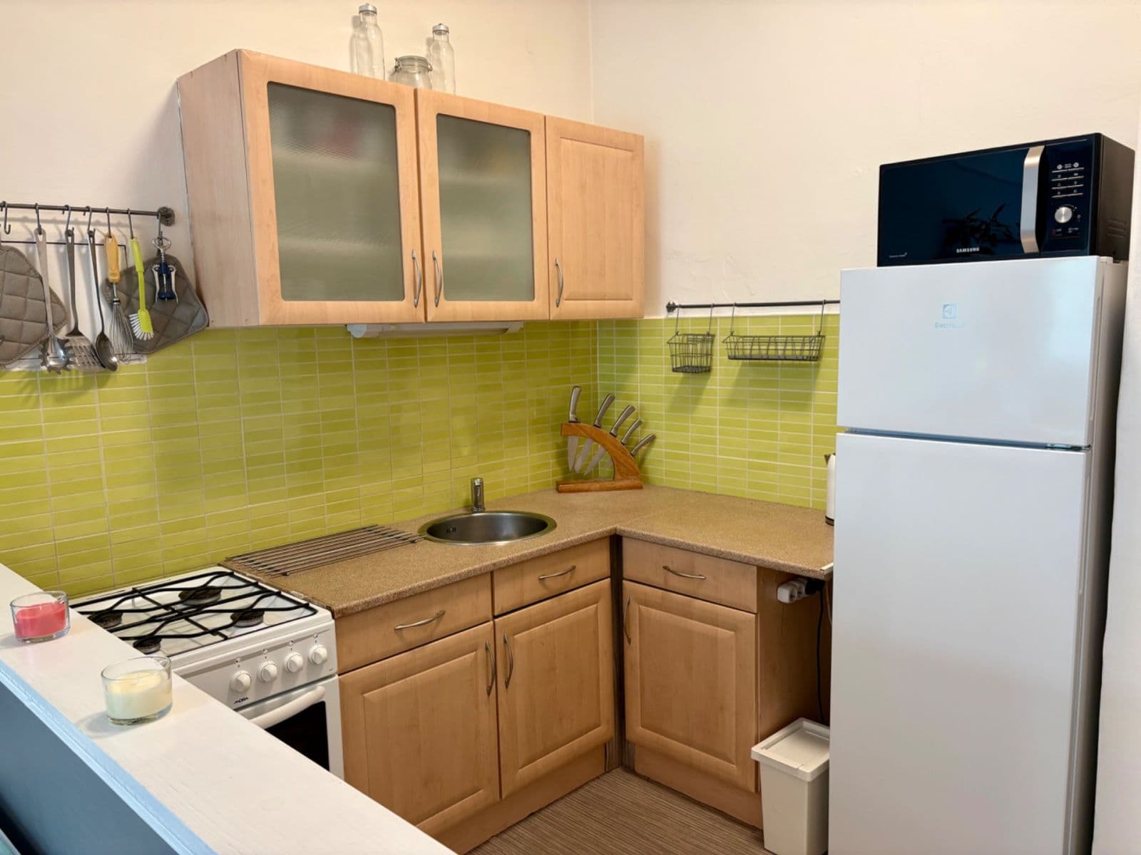 1 bedroom with open-plan kitchen flat to rent, 50 m², Veverkova, Prague, Prague 1 bedroom with open-plan kitchen flat to rent, 50 m², Veverkova, Prague, Prague