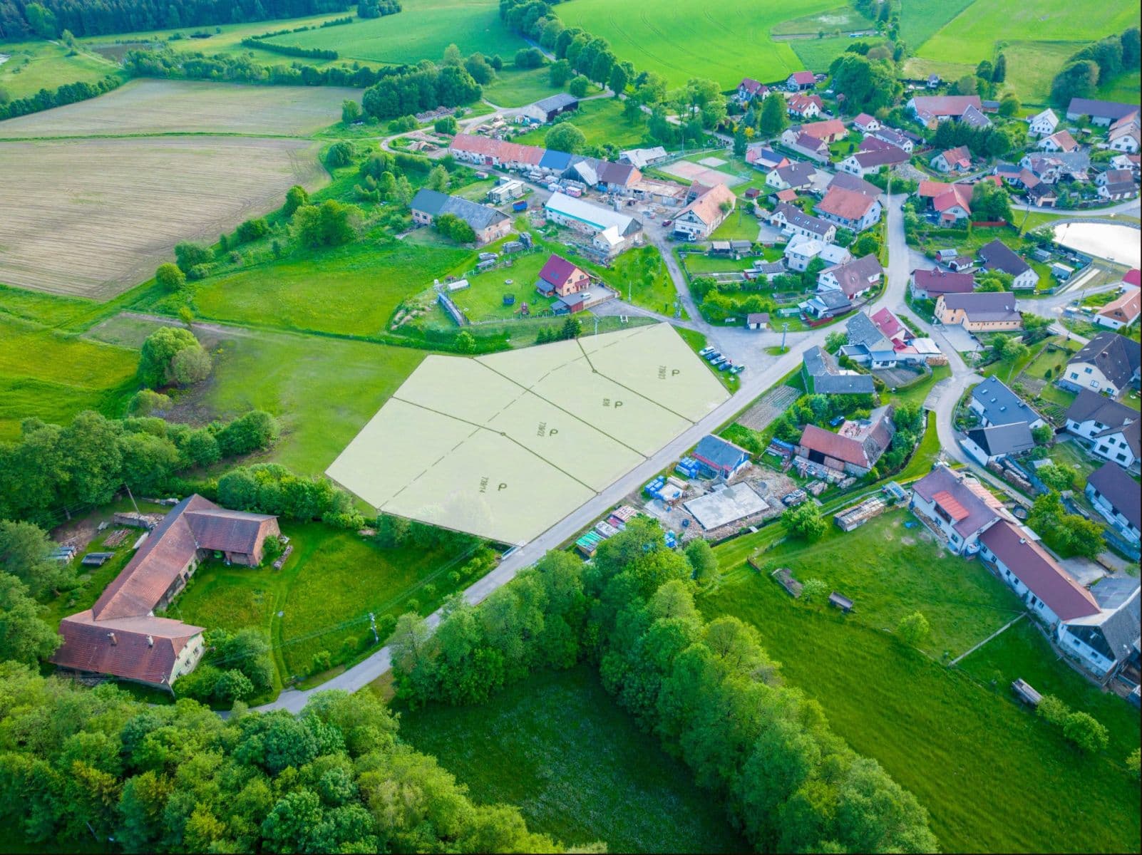 plot for sale, 1,425 m², Lhotka, Vysočina Region plot for sale, 1,425 m², Lhotka, Vysočina Region