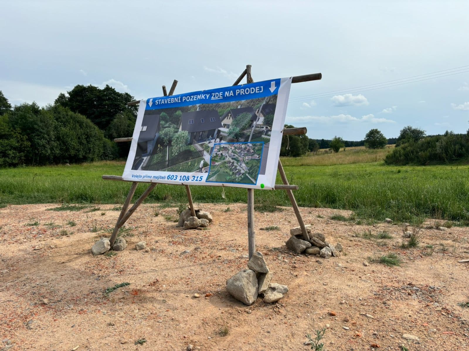 plot for sale, 1,425 m², Lhotka, Vysočina Region plot for sale, 1,425 m², Lhotka, Vysočina Region