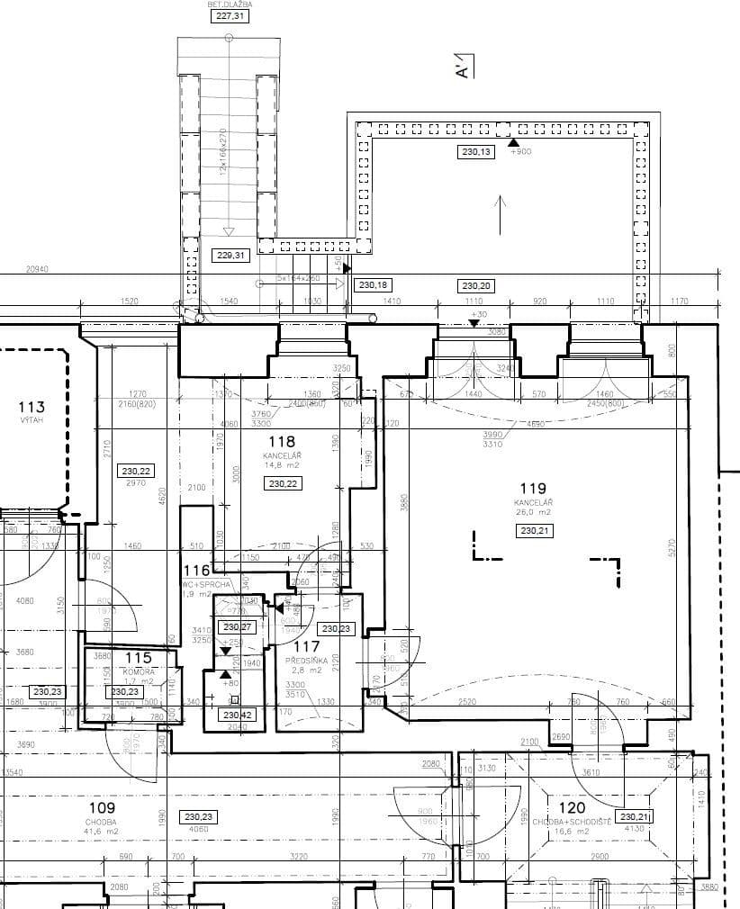 non-residential property to rent, 47 m², Sokolská, Prague, Prague non-residential property to rent, 47 m², Sokolská, Prague, Prague
