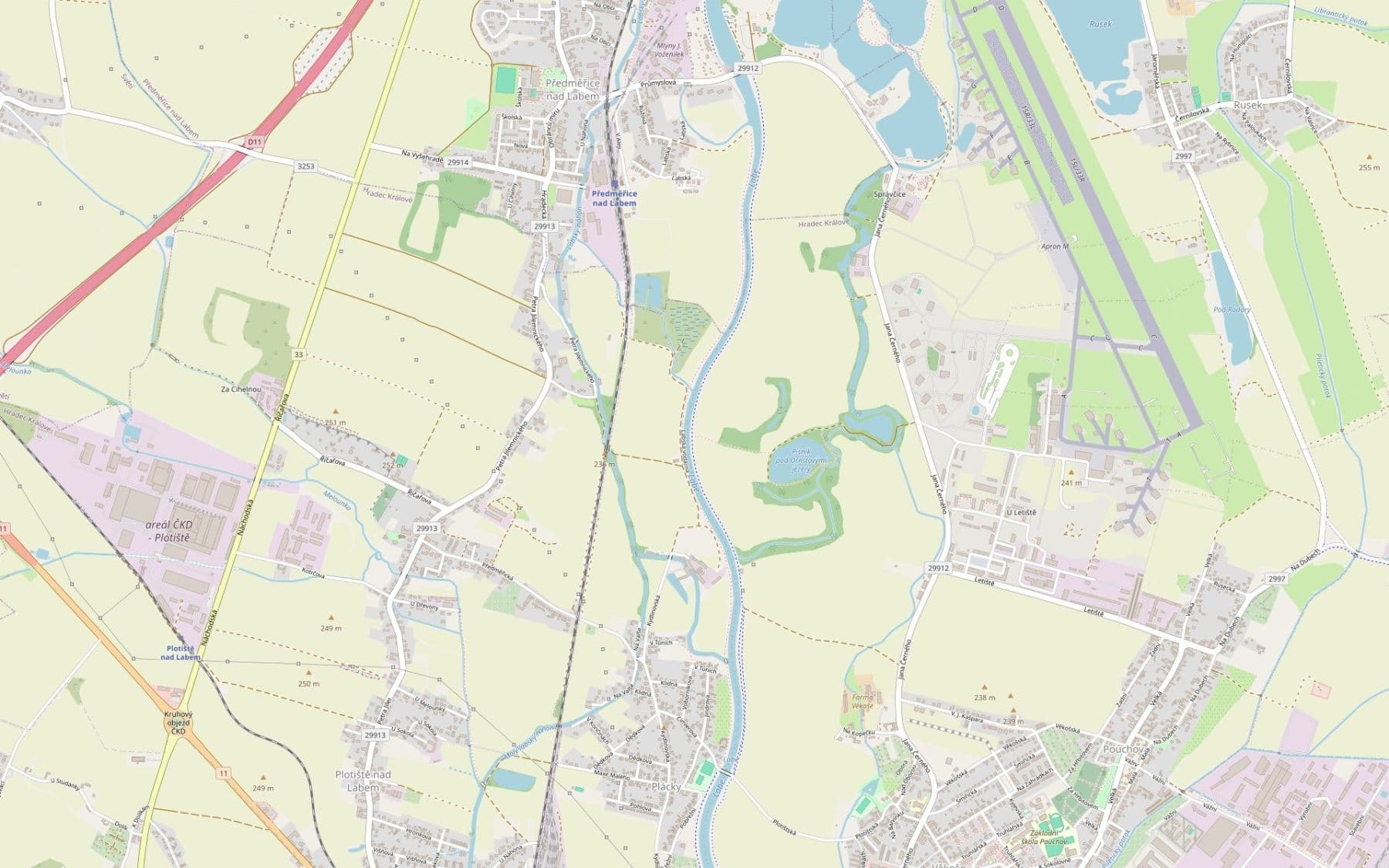 plot for sale, 3,359 m², Hradec Králové, Královéhradecký Region plot for sale, 3,359 m², Hradec Králové, Královéhradecký Region