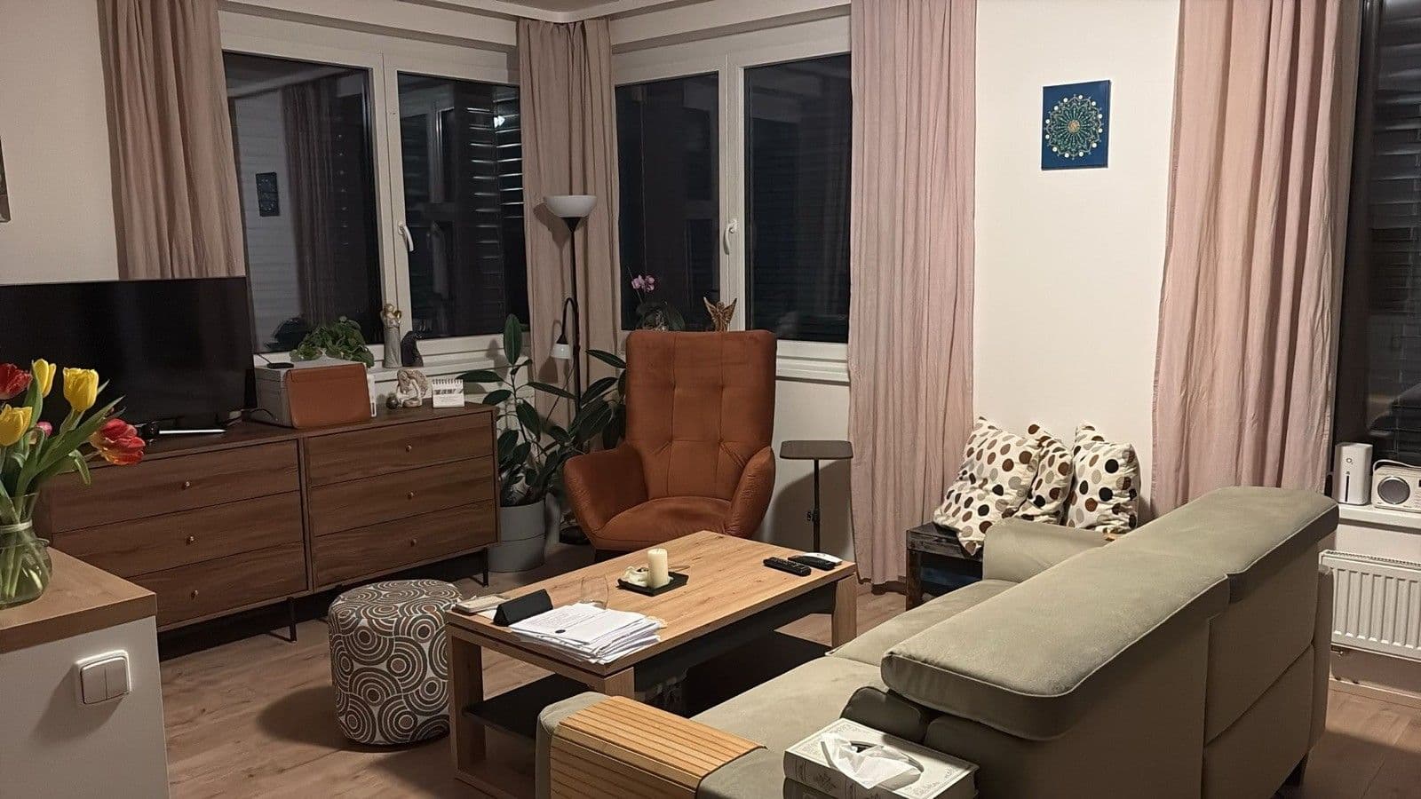 3 bedroom with open-plan kitchen flat to rent, 110 m², Hugo Haase, Prague, Prague 3 bedroom with open-plan kitchen flat to rent, 110 m², Hugo Haase, Prague, Prague