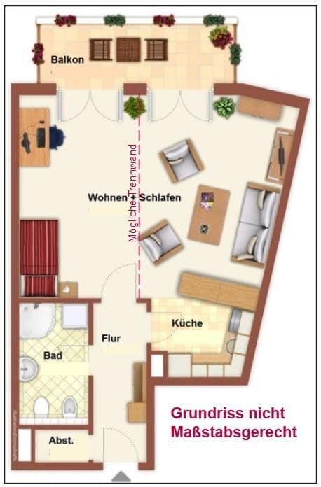 2 bedroom flat for sale, 51 m², Hamburg, Hamburg 2 bedroom flat for sale, 51 m², Hamburg, Hamburg