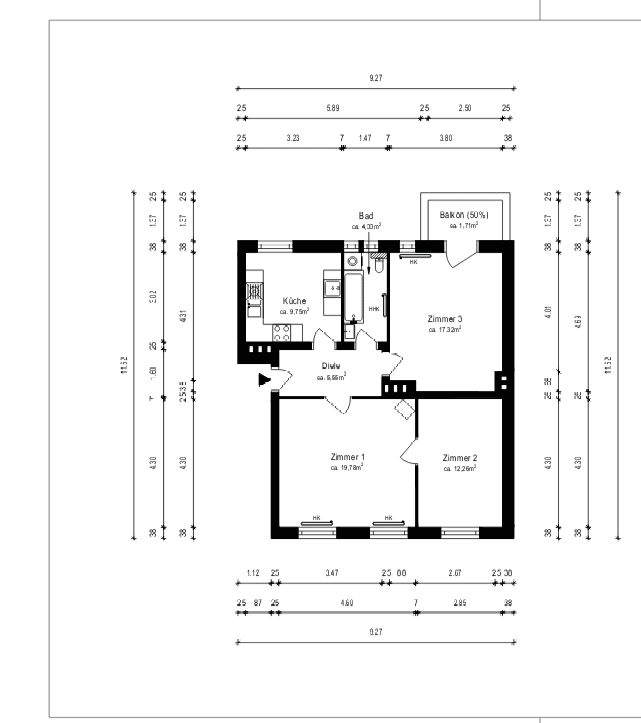 3 bedroom flat for sale, 75 m², Berlin, Berlin 3 bedroom flat for sale, 75 m², Berlin, Berlin