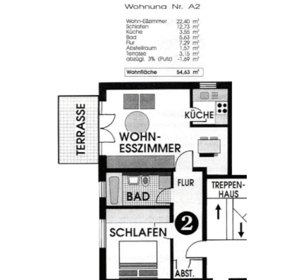 2 bedroom flat for sale, 55 m², Passau, Bavaria 2 bedroom flat for sale, 55 m², Passau, Bavaria