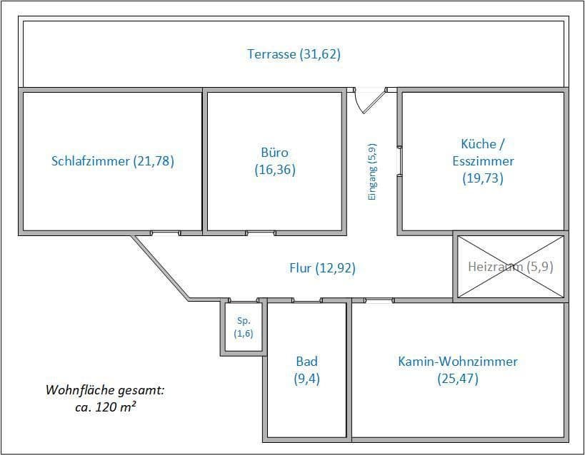 3 bedroom flat to rent, 120 m², Kirchardt, Baden-Württemberg 3 bedroom flat to rent, 120 m², Kirchardt, Baden-Württemberg