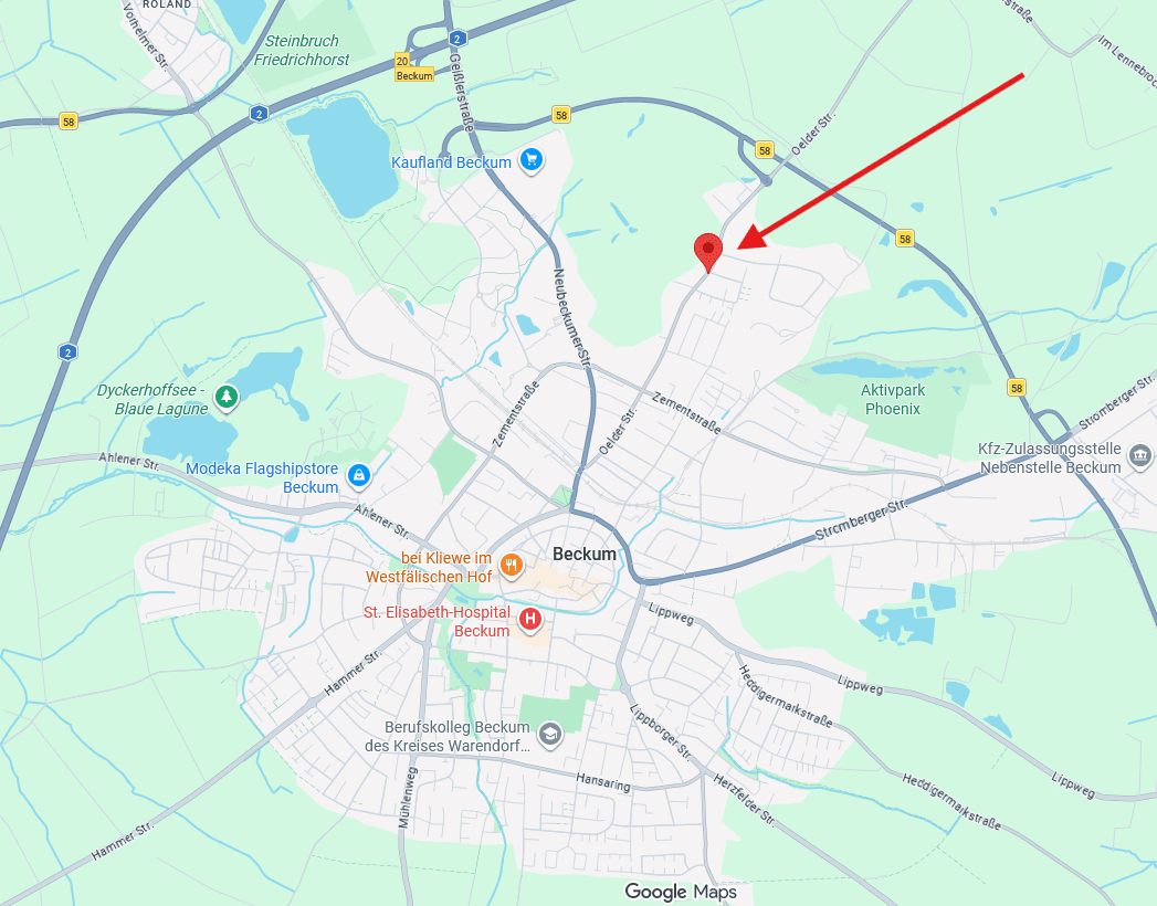 plot for sale, 1,323 m², Oelder Straße 157, Beckum, North Rhine-Westphalia plot for sale, 1,323 m², Oelder Straße 157, Beckum, North Rhine-Westphalia