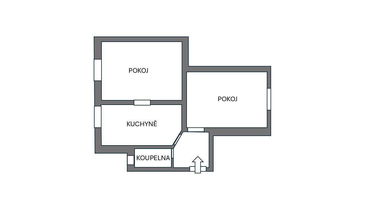 2 bedroom flat to rent, 84 m², Polívkova, Olomouc, Olomoucký Region 2 bedroom flat to rent, 84 m², Polívkova, Olomouc, Olomoucký Region
