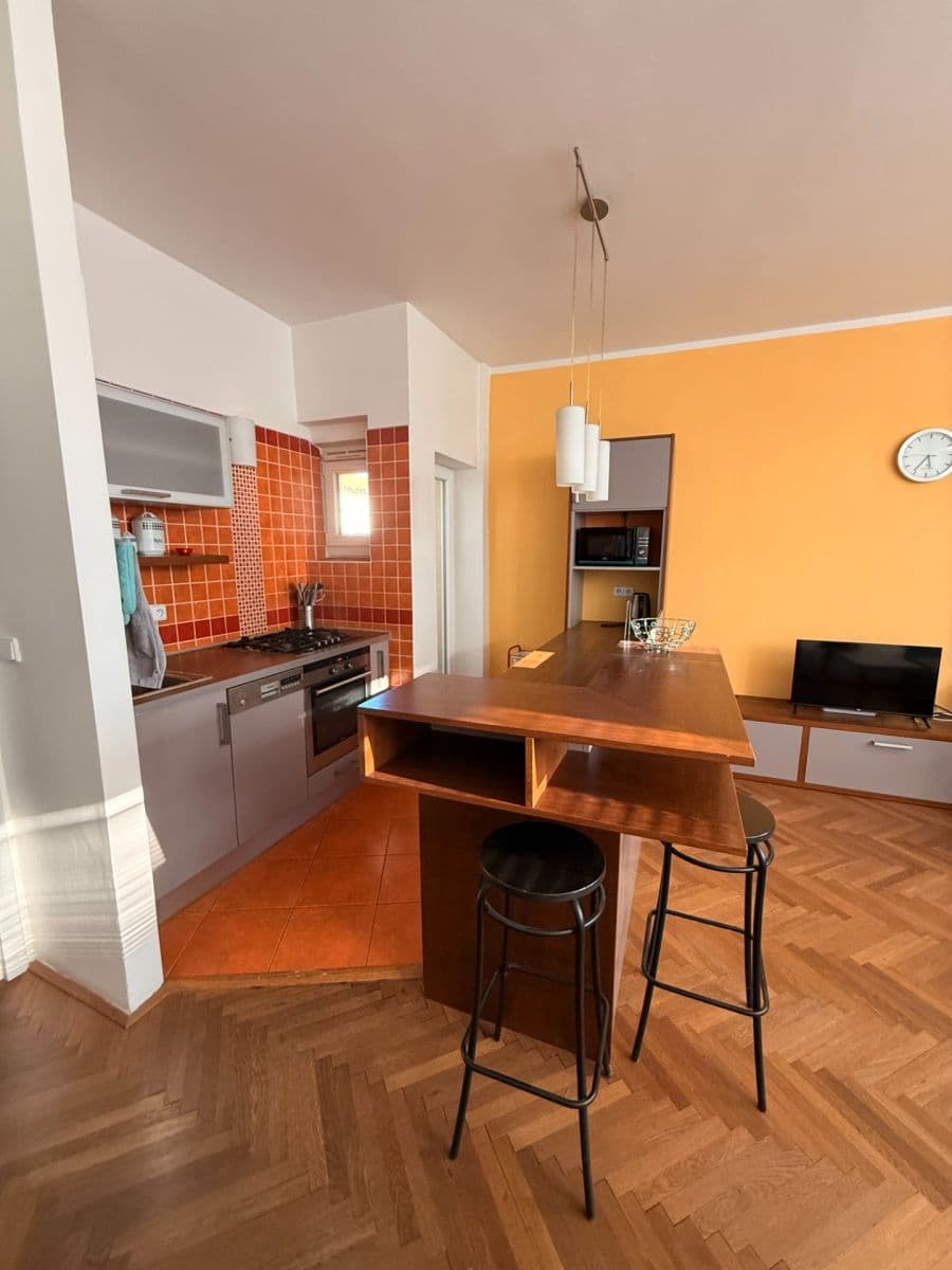 1 bedroom with open-plan kitchen flat to rent, 50 m², Vršovická, Prague, Prague 1 bedroom with open-plan kitchen flat to rent, 50 m², Vršovická, Prague, Prague