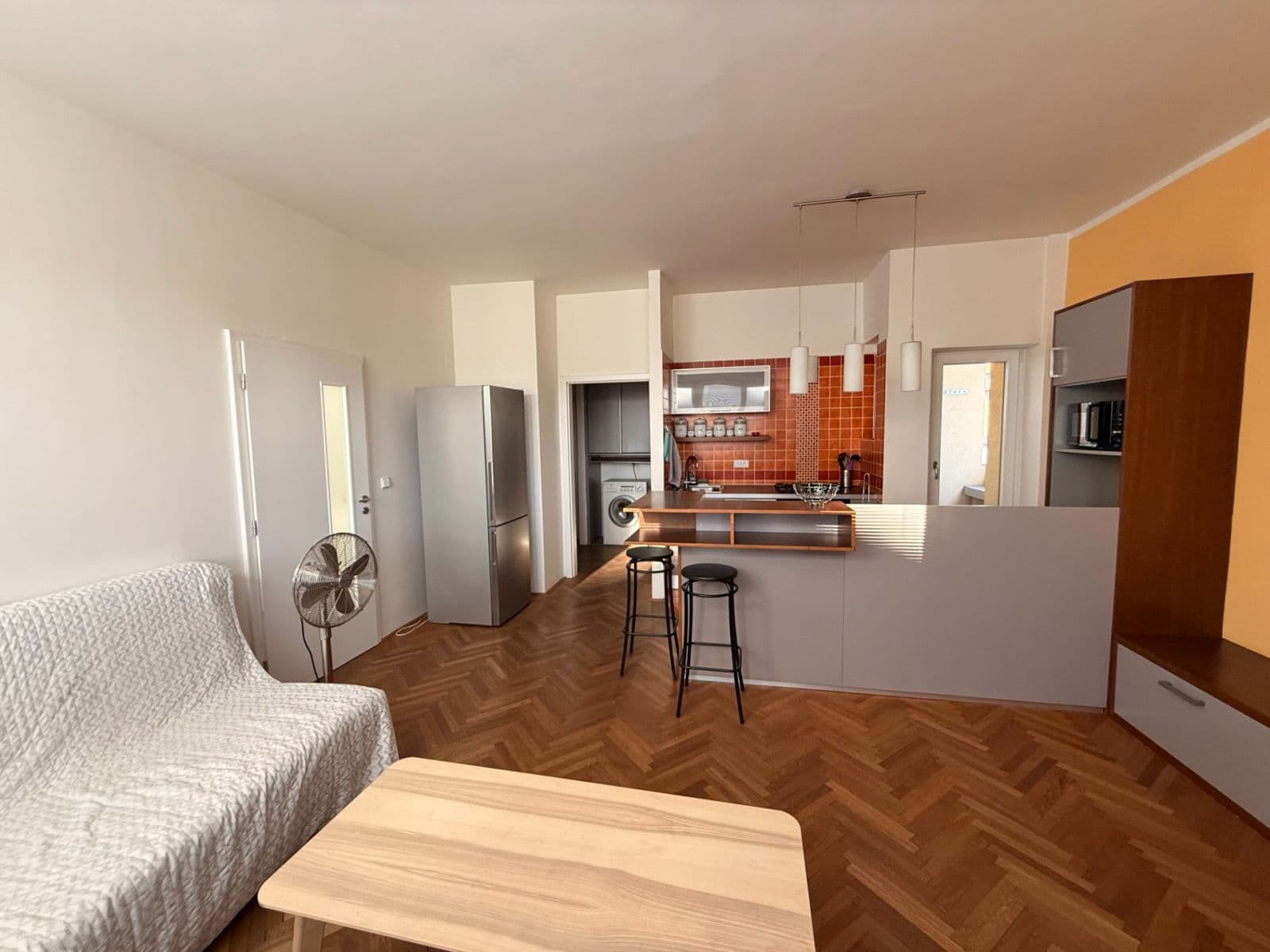 1 bedroom with open-plan kitchen flat to rent, 50 m², Vršovická, Prague, Prague 1 bedroom with open-plan kitchen flat to rent, 50 m², Vršovická, Prague, Prague