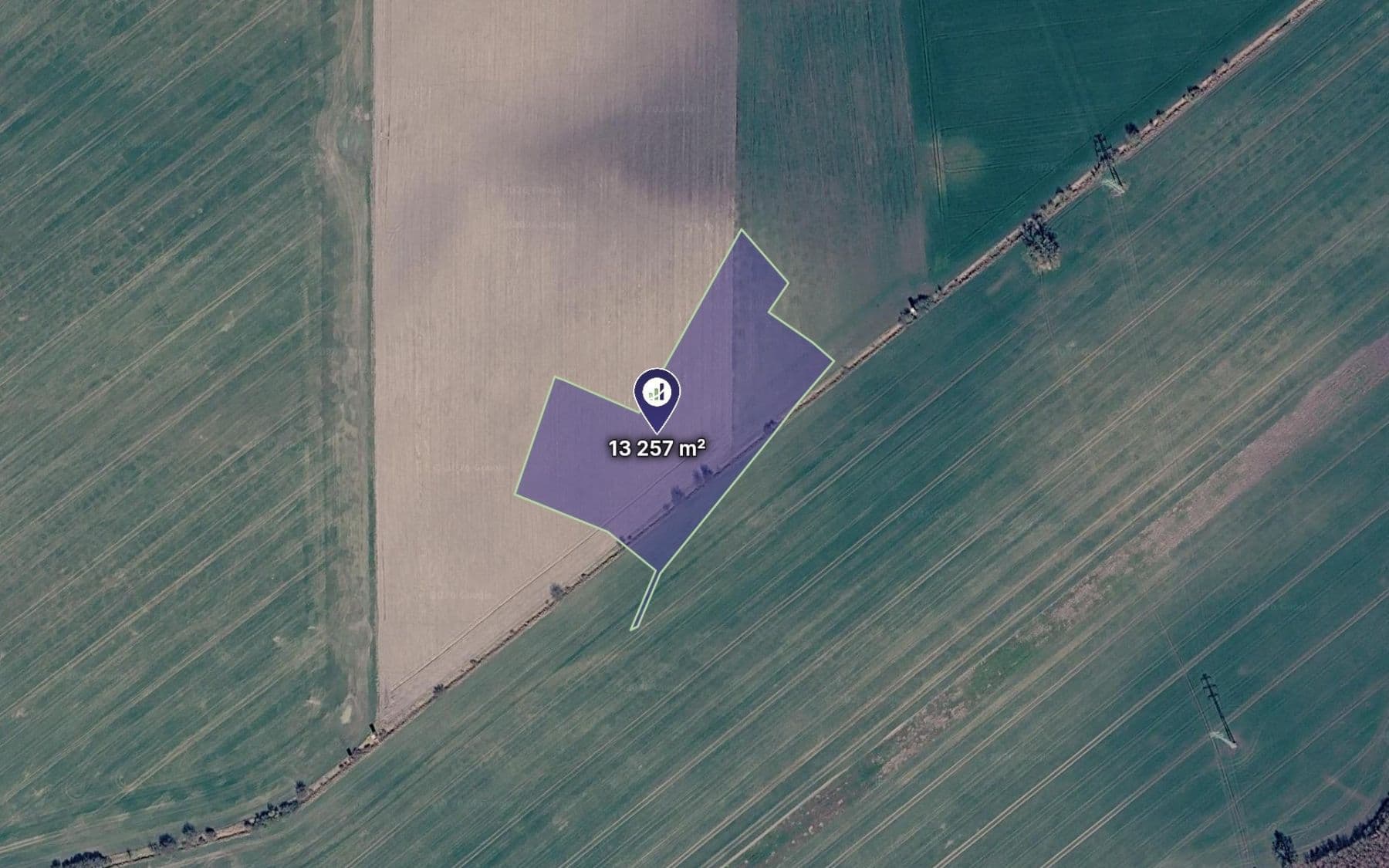 plot for sale, 3,314 m², Němčice, Středočeský Region plot for sale, 3,314 m², Němčice, Středočeský Region