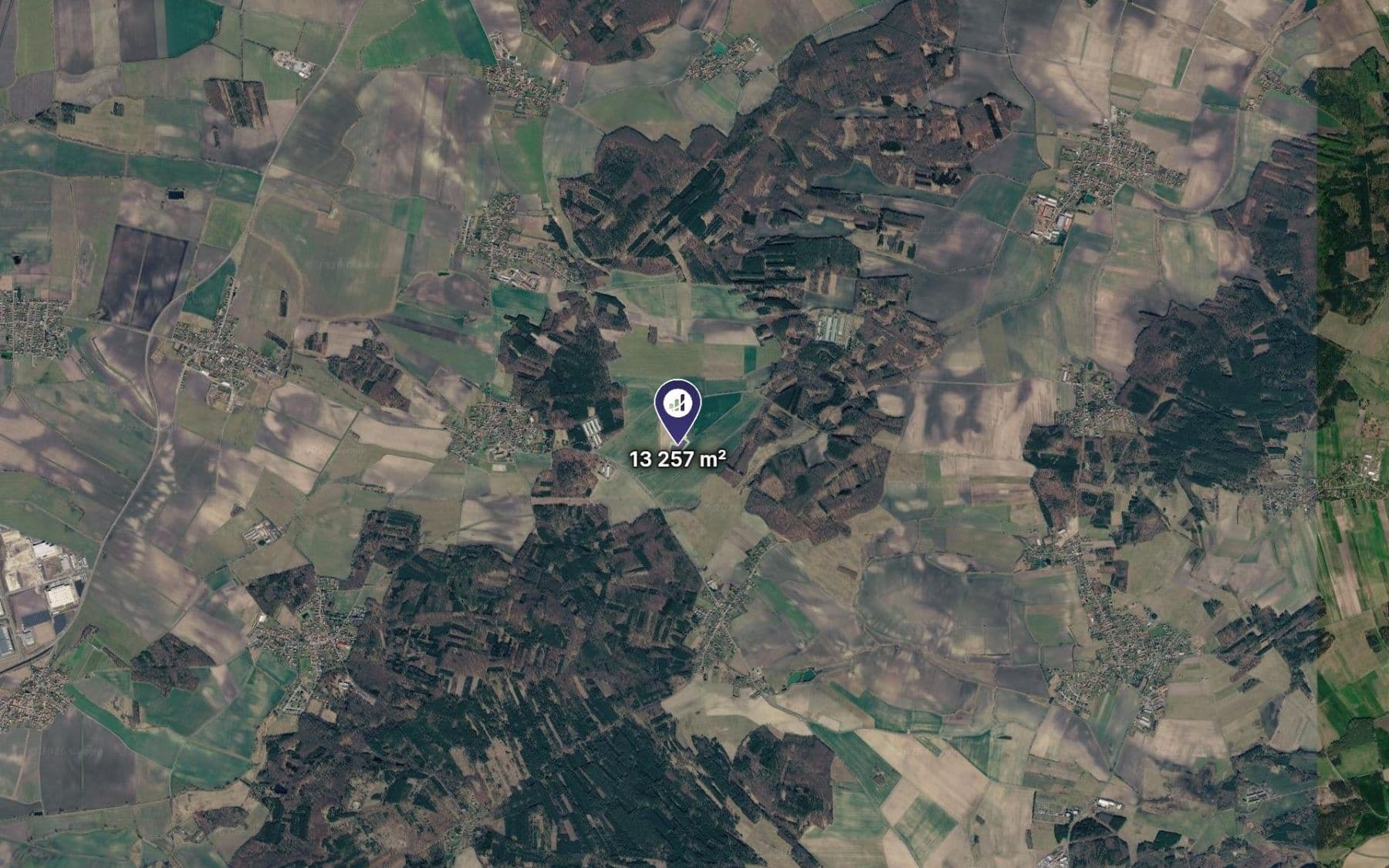 plot for sale, 3,314 m², Němčice, Středočeský Region plot for sale, 3,314 m², Němčice, Středočeský Region