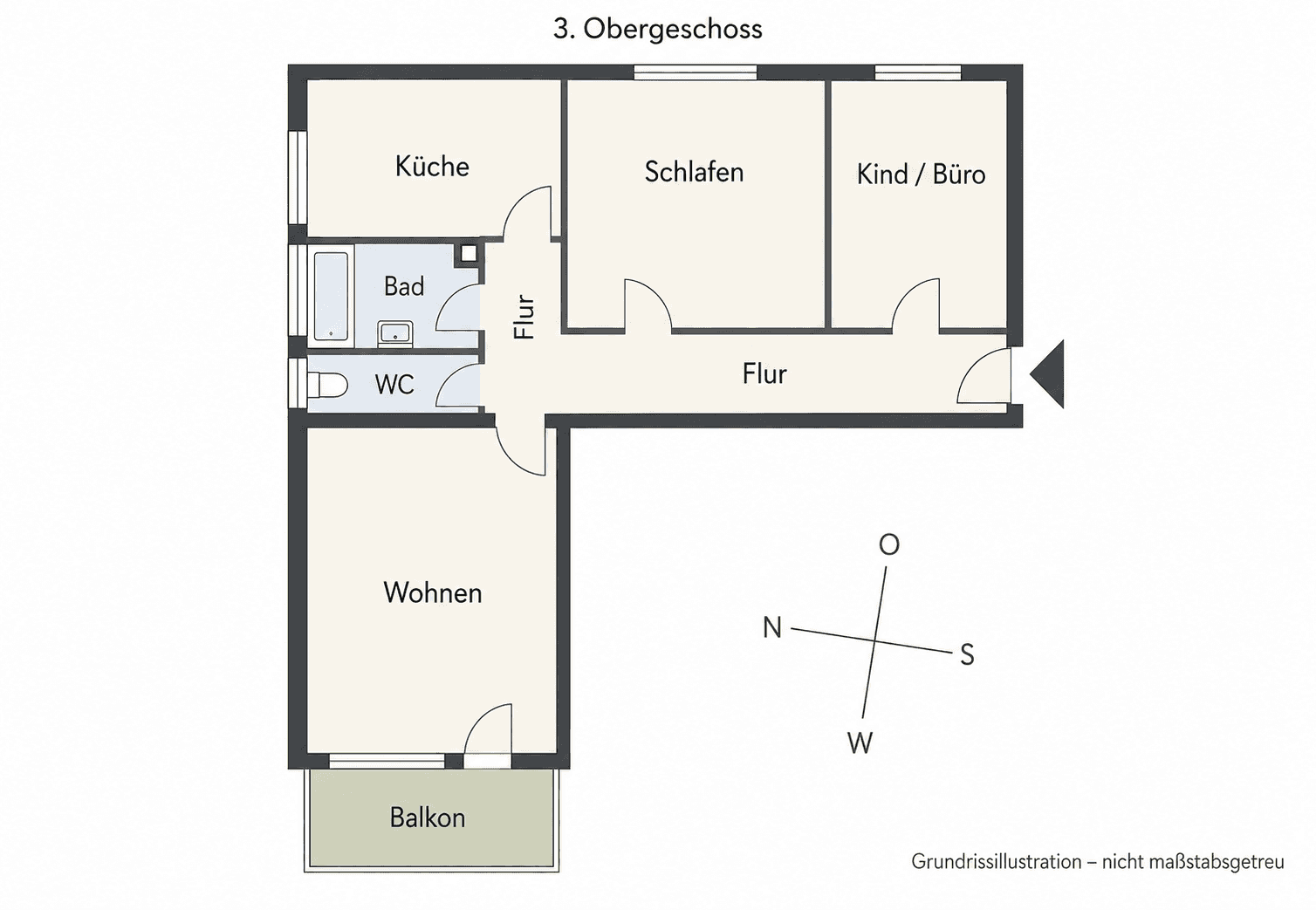 3 bedroom flat for sale, 76 m², Singen (Hohentwiel), Baden-Württemberg 3 bedroom flat for sale, 76 m², Singen (Hohentwiel), Baden-Württemberg