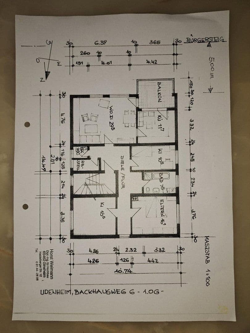 4 bedroom flat to rent, 118 m², Backhausweg 6, Udenheim, Rhineland-Palatinate 4 bedroom flat to rent, 118 m², Backhausweg 6, Udenheim, Rhineland-Palatinate
