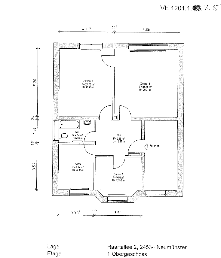 3 bedroom flat to rent, 80 m², Neumünster, Schleswig-Holstein 3 bedroom flat to rent, 80 m², Neumünster, Schleswig-Holstein