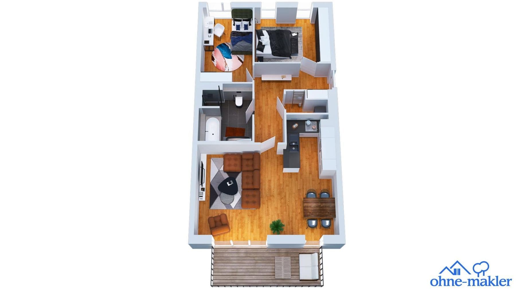 3 bedroom flat for sale, 88 m², Hamburg, Hamburg 3 bedroom flat for sale, 88 m², Hamburg, Hamburg