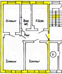 3 bedroom flat to rent, 82 m², August-Bebel-Str. 15, Merseburg, Saxony-Anhalt 3 bedroom flat to rent, 82 m², August-Bebel-Str. 15, Merseburg, Saxony-Anhalt