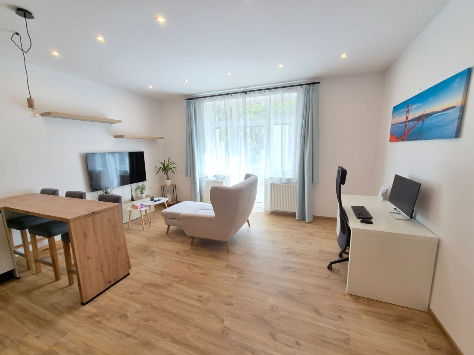 1 bedroom with open-plan kitchen flat to rent, 49 m², Na Hanspaulce, Prague, Prague 1 bedroom with open-plan kitchen flat to rent, 49 m², Na Hanspaulce, Prague, Prague