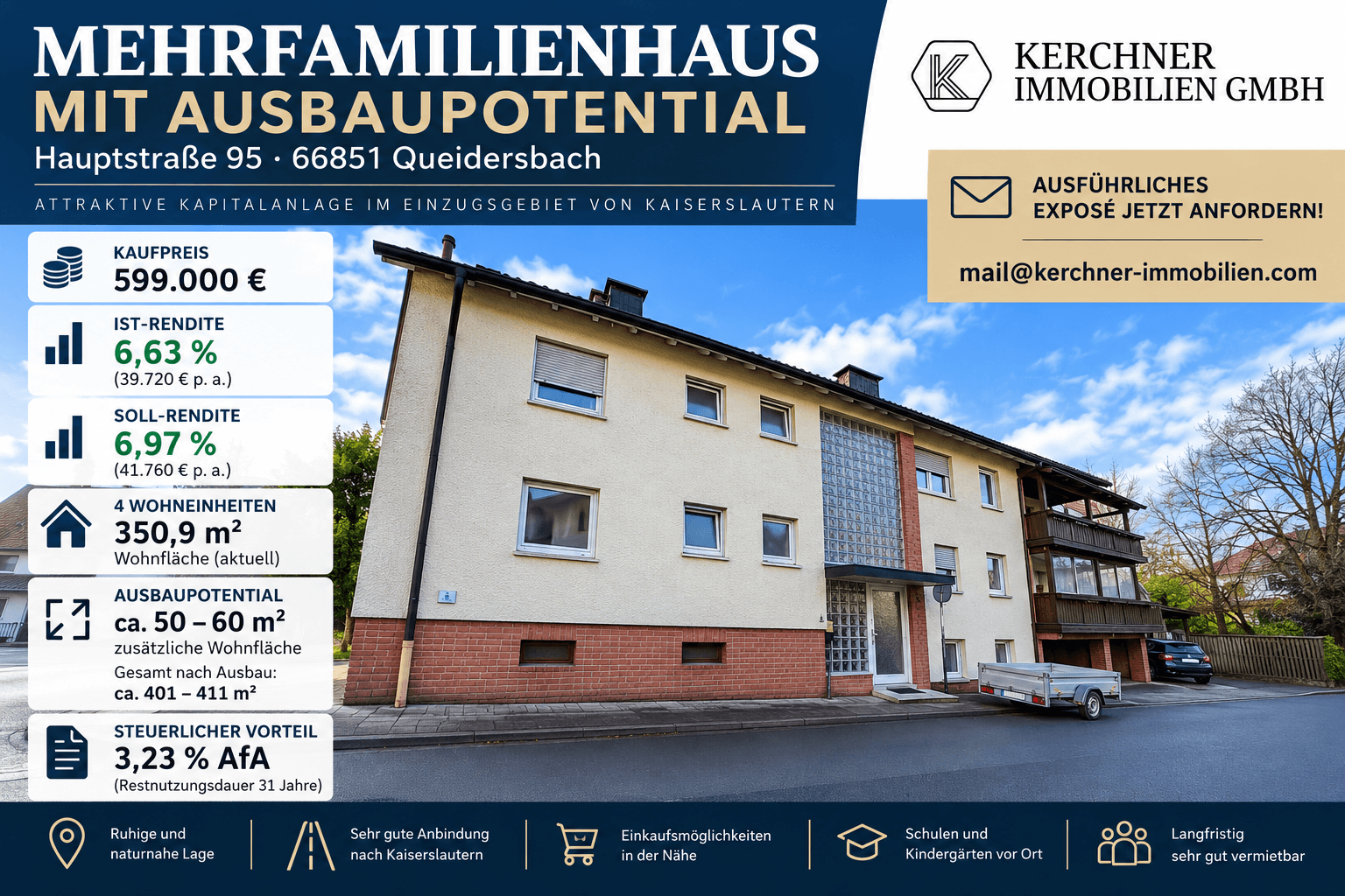 house for sale, 410 m², Hauptstr. 95, Queidersbach, Rhineland-Palatinate house for sale, 410 m², Hauptstr. 95, Queidersbach, Rhineland-Palatinate