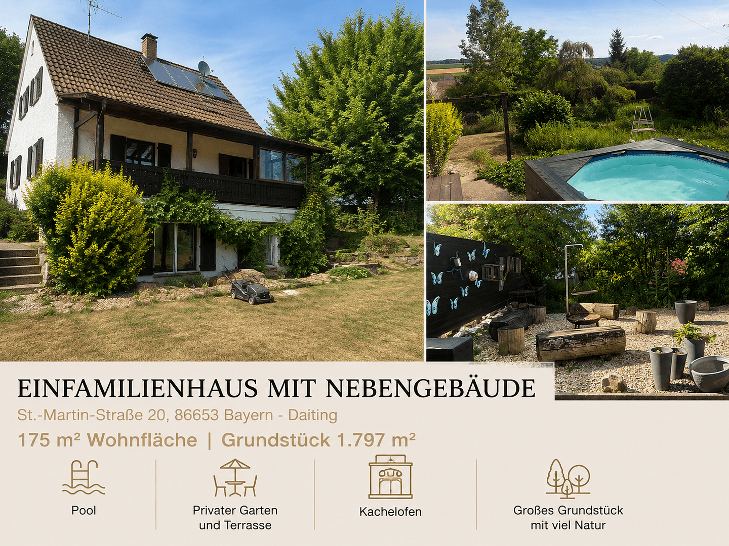 house for sale, 175 m², St.-Martin-Str. 20, Daiting, Bavaria house for sale, 175 m², St.-Martin-Str. 20, Daiting, Bavaria