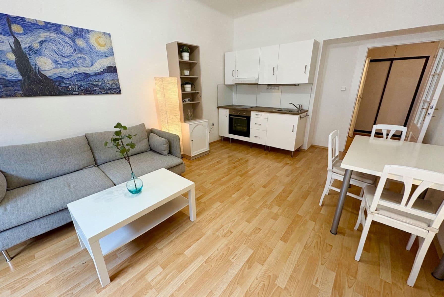 1 bedroom with open-plan kitchen flat to rent, 50 m², Petra Slezáka, Prague, Prague 1 bedroom with open-plan kitchen flat to rent, 50 m², Petra Slezáka, Prague, Prague