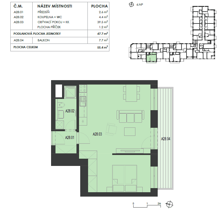 1 bedroom with open-plan kitchen flat to rent, 48 m², Střední, Brno, Jihomoravský Region 1 bedroom with open-plan kitchen flat to rent, 48 m², Střední, Brno, Jihomoravský Region