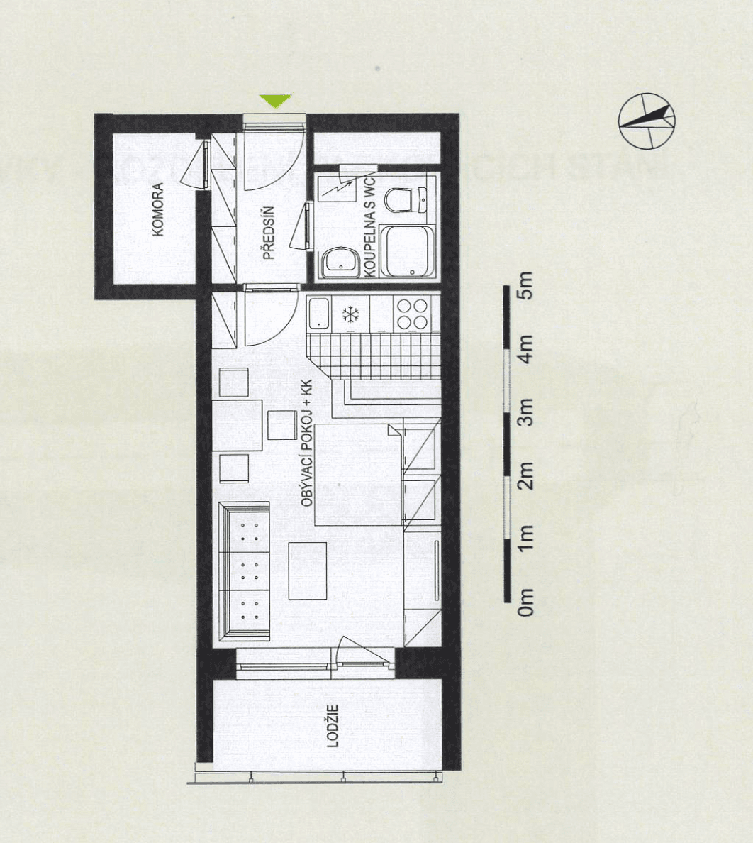 Studio flat to rent, 32 m², Družstevní, Třebíč, Vysočina Region Studio flat to rent, 32 m², Družstevní, Třebíč, Vysočina Region