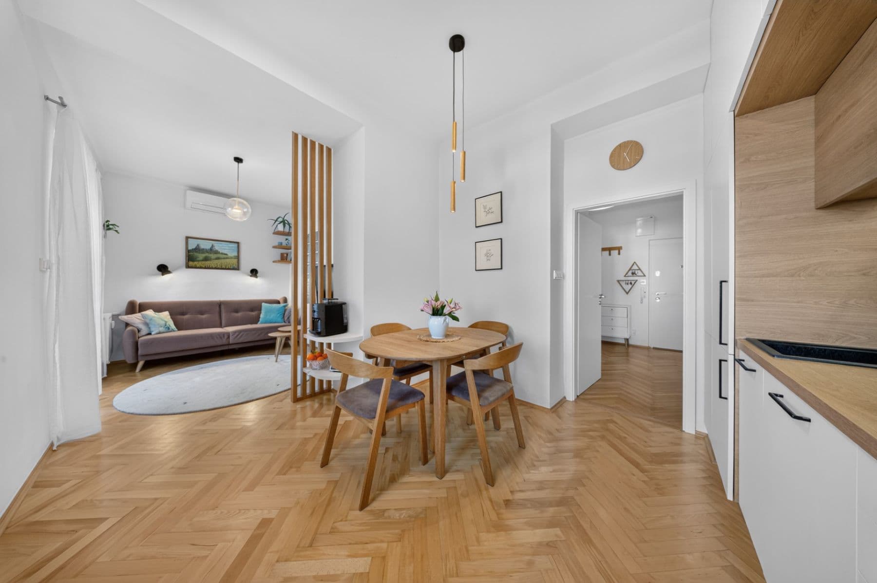 2 bedroom with open-plan kitchen flat for sale, 61 m², Biskupcova, Prague, Prague 2 bedroom with open-plan kitchen flat for sale, 61 m², Biskupcova, Prague, Prague