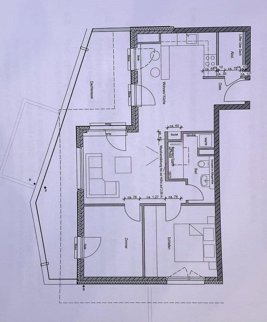 3 bedroom flat to rent, 79 m², Frankfurt am Main, Kalbach, Hesse 3 bedroom flat to rent, 79 m², Frankfurt am Main, Kalbach, Hesse