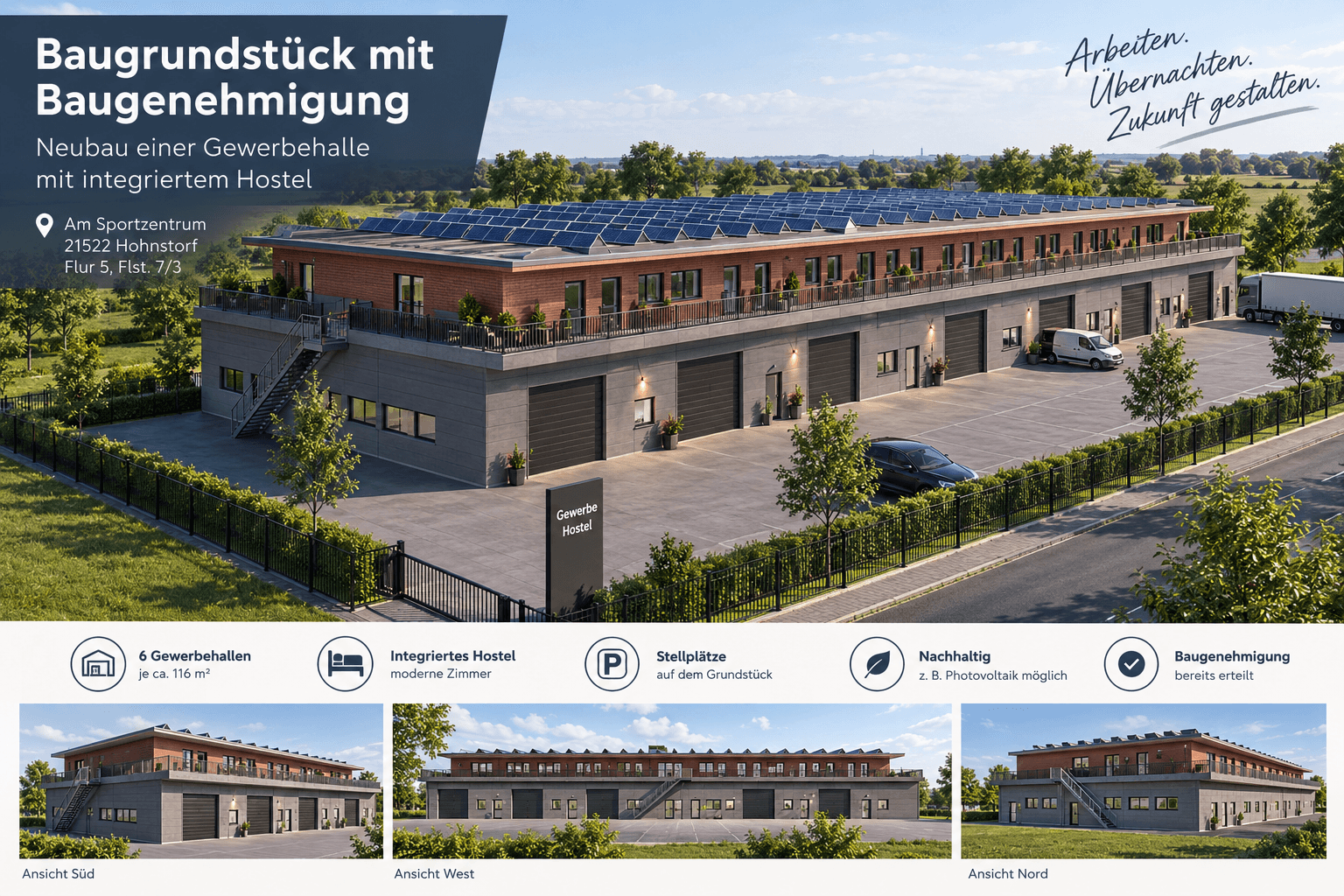 plot for sale, 3,800 m², Am Sportzentrum, Hohnstorf (Elbe), Lower Saxony plot for sale, 3,800 m², Am Sportzentrum, Hohnstorf (Elbe), Lower Saxony
