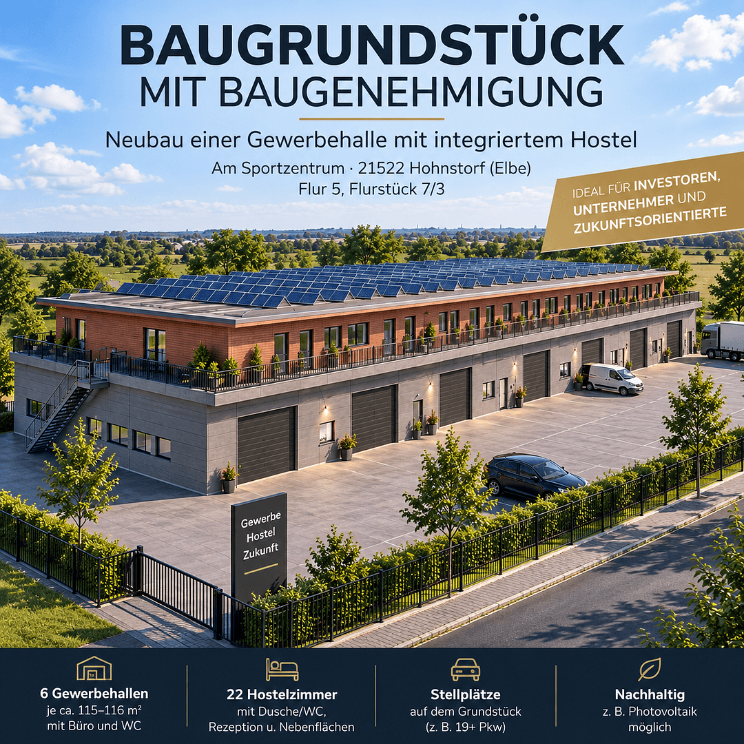 plot for sale, 3,800 m², Am Sportzentrum, Hohnstorf (Elbe), Lower Saxony plot for sale, 3,800 m², Am Sportzentrum, Hohnstorf (Elbe), Lower Saxony