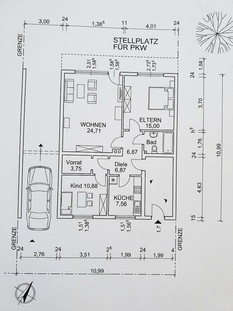 3 bedroom flat for sale, 77 m², Keltenstraße 15, Neuwied, Rhineland-Palatinate 3 bedroom flat for sale, 77 m², Keltenstraße 15, Neuwied, Rhineland-Palatinate