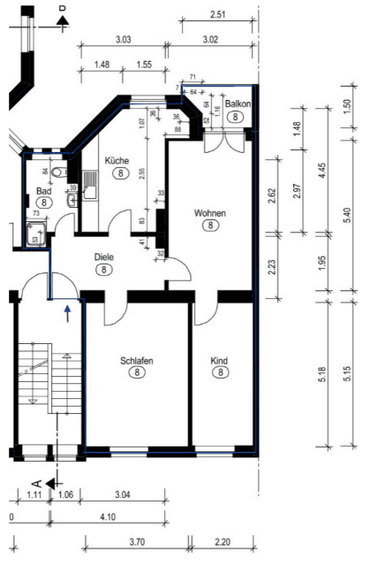 3 bedroom flat for sale, 76 m², Düsseldorf, North Rhine-Westphalia 3 bedroom flat for sale, 76 m², Düsseldorf, North Rhine-Westphalia