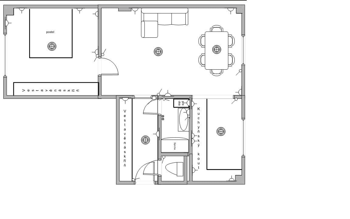 1 bedroom with open-plan kitchen flat for sale, 67 m², Přípotoční, Prague, Prague 1 bedroom with open-plan kitchen flat for sale, 67 m², Přípotoční, Prague, Prague