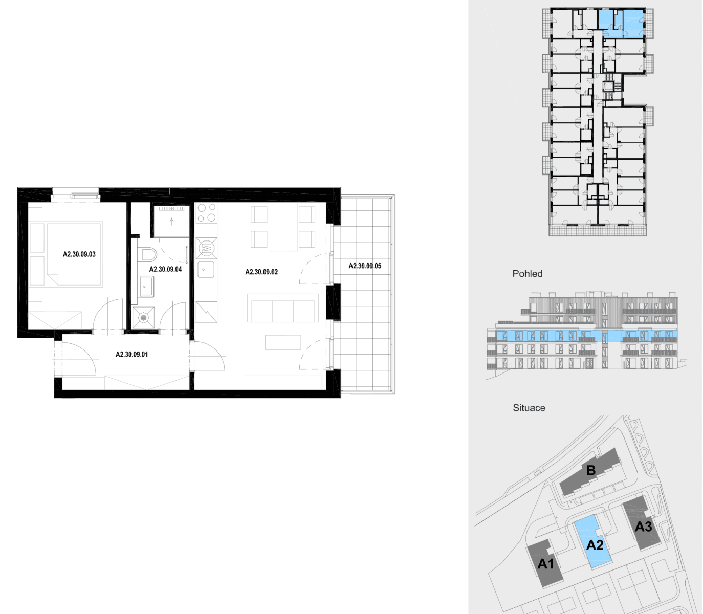 1 bedroom with open-plan kitchen flat to rent, 40 m², Haenkeho, Prague, Prague 1 bedroom with open-plan kitchen flat to rent, 40 m², Haenkeho, Prague, Prague
