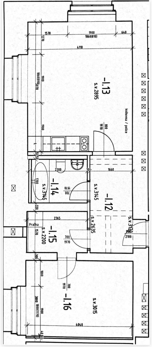 1 bedroom with open-plan kitchen flat for sale, 48 m², U Nikolajky, Prague, Prague 1 bedroom with open-plan kitchen flat for sale, 48 m², U Nikolajky, Prague, Prague