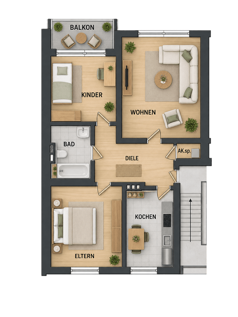 3 bedroom flat to rent, 70 m², Gustavstraße 72, Oberhausen, North Rhine-Westphalia 3 bedroom flat to rent, 70 m², Gustavstraße 72, Oberhausen, North Rhine-Westphalia