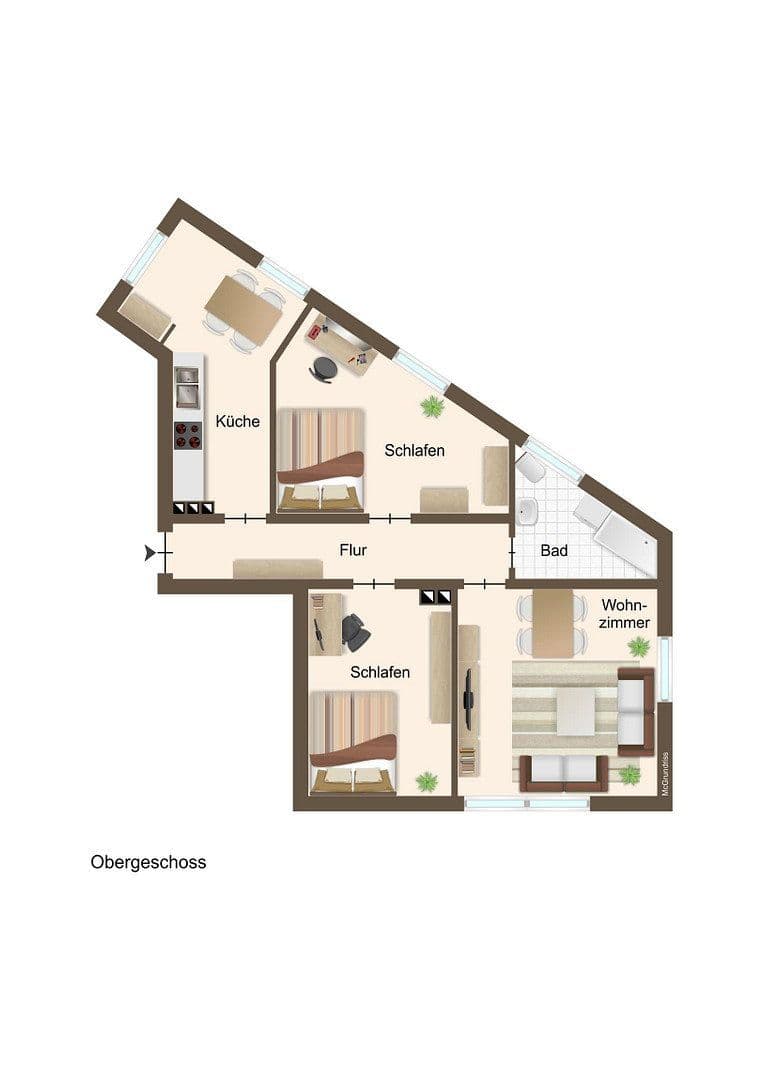 3 bedroom flat to rent, 70 m², Bohmter Straße 54, Osnabrück, Lower Saxony 3 bedroom flat to rent, 70 m², Bohmter Straße 54, Osnabrück, Lower Saxony
