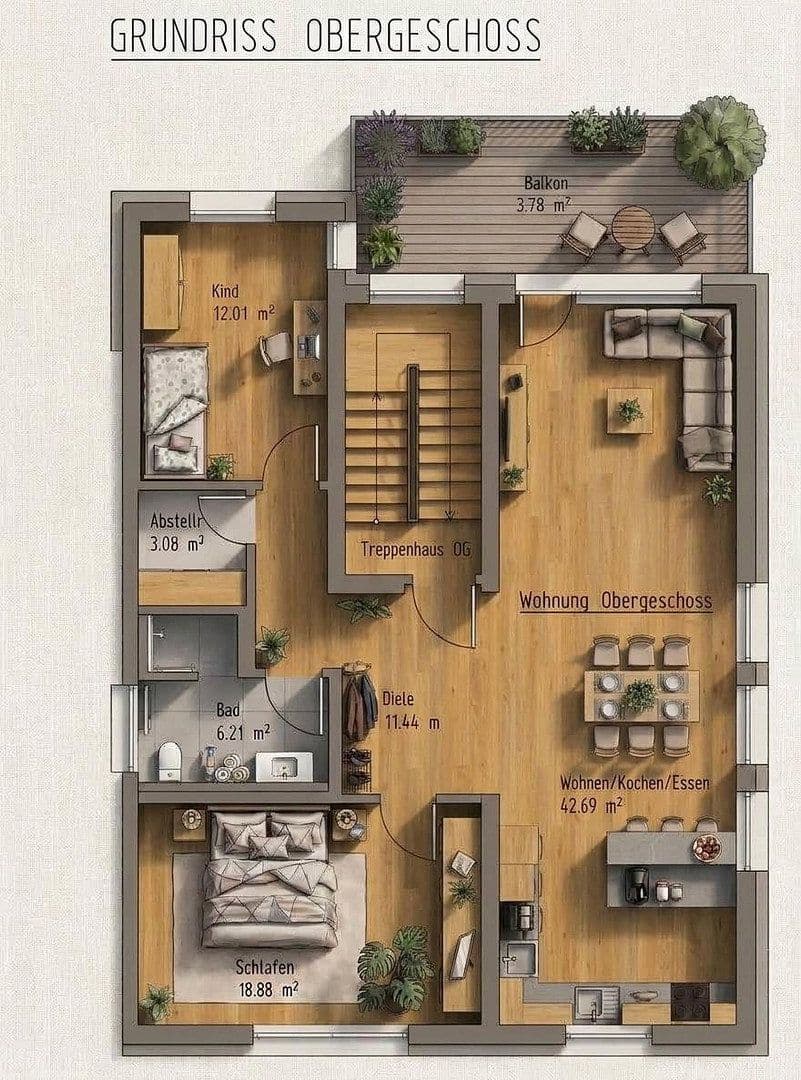2 bedroom with open-plan kitchen flat to rent, 99 m², Bad Mergentheimer Straße 11, Igersheim, Baden-Württemberg 2 bedroom with open-plan kitchen flat to rent, 99 m², Bad Mergentheimer Straße 11, Igersheim, Baden-Württemberg