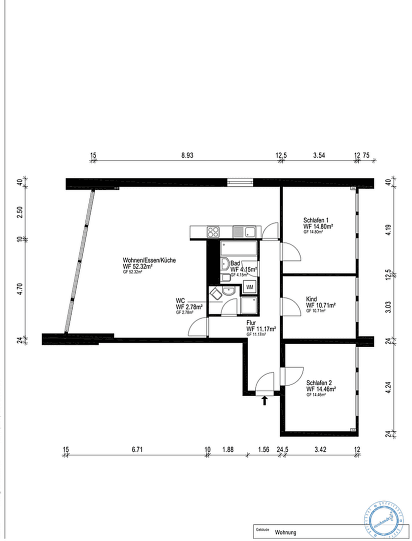 4 bedroom flat for sale, 109 m², Bremerhaven, Bremen 4 bedroom flat for sale, 109 m², Bremerhaven, Bremen