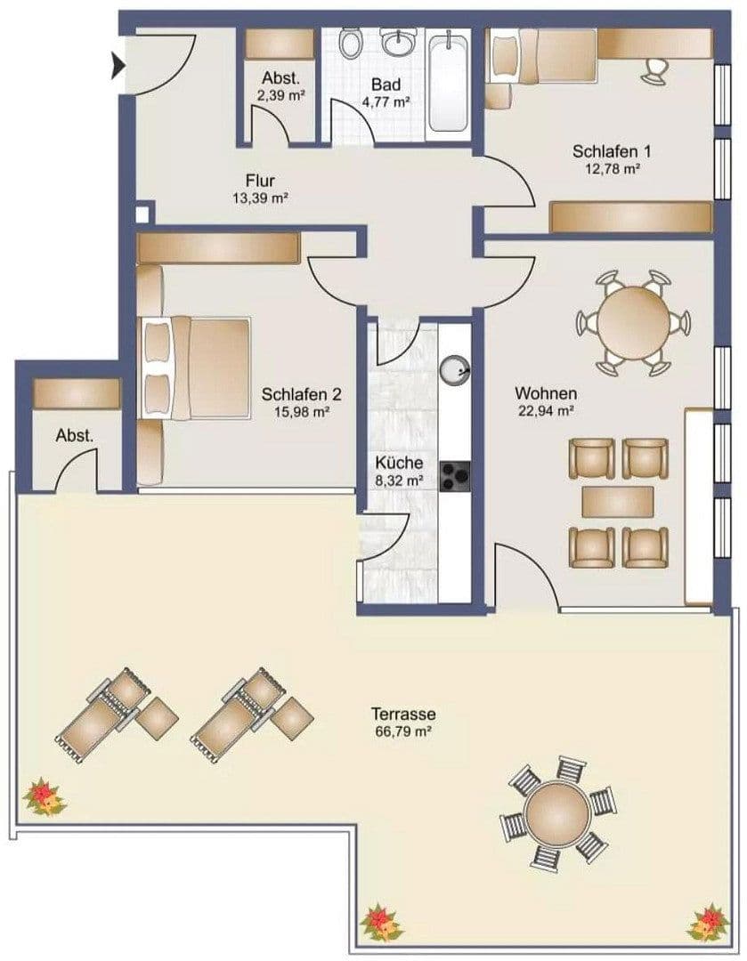 3 bedroom flat to rent, 113 m², Frauenschulstr. 42a, Miesbach, Bavaria 3 bedroom flat to rent, 113 m², Frauenschulstr. 42a, Miesbach, Bavaria
