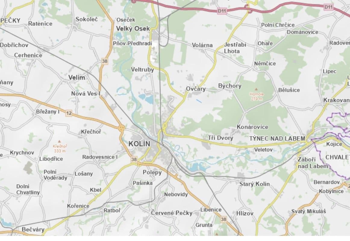 plot for sale, 4,758 m², Ovčáry, Středočeský Region plot for sale, 4,758 m², Ovčáry, Středočeský Region