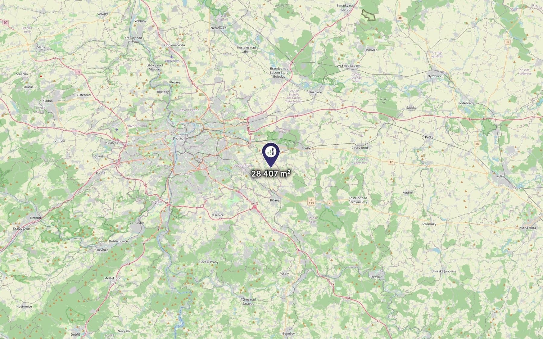 plot for sale, 28,407 m², Prague, Prague plot for sale, 28,407 m², Prague, Prague