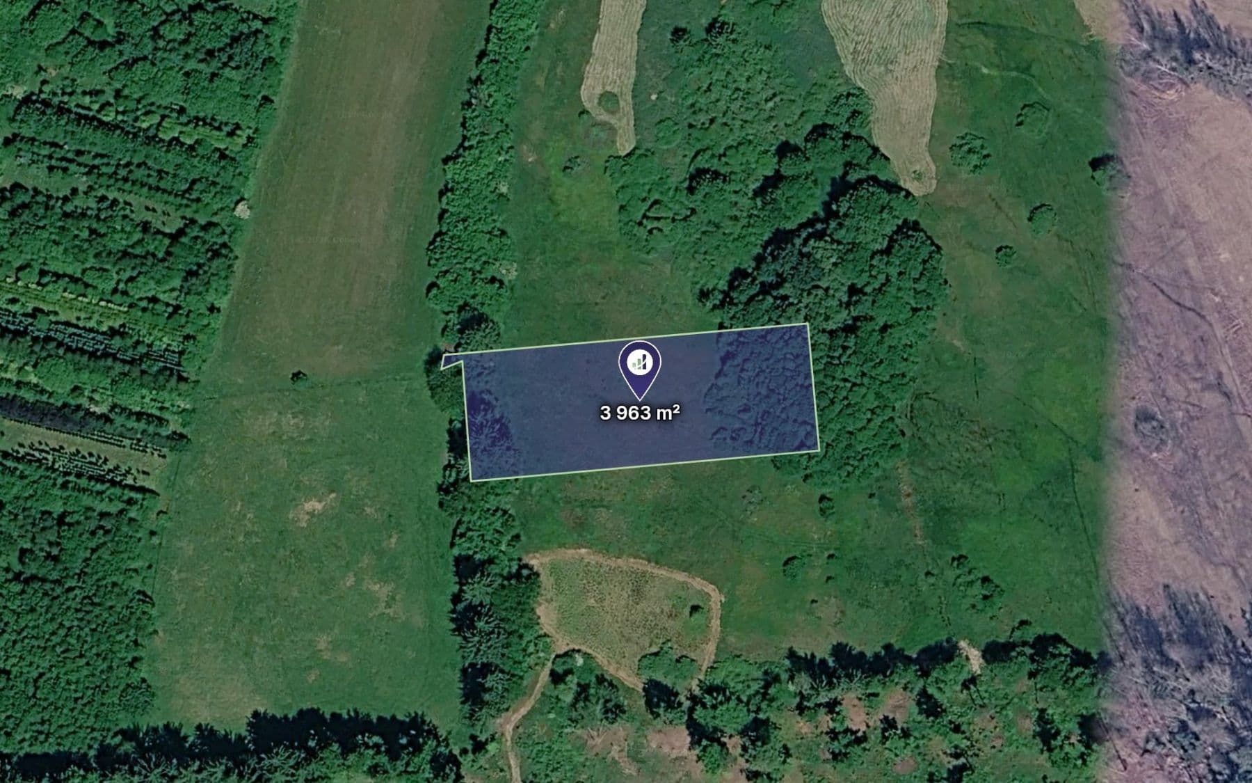 plot for sale, 3,963 m², Nový Rychnov, Vysočina Region plot for sale, 3,963 m², Nový Rychnov, Vysočina Region