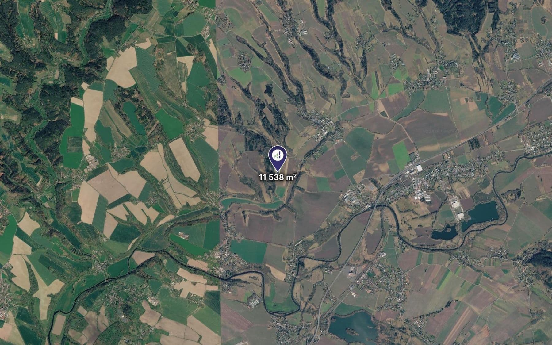 plot for sale, 11,538 m², Loukov, Středočeský Region plot for sale, 11,538 m², Loukov, Středočeský Region