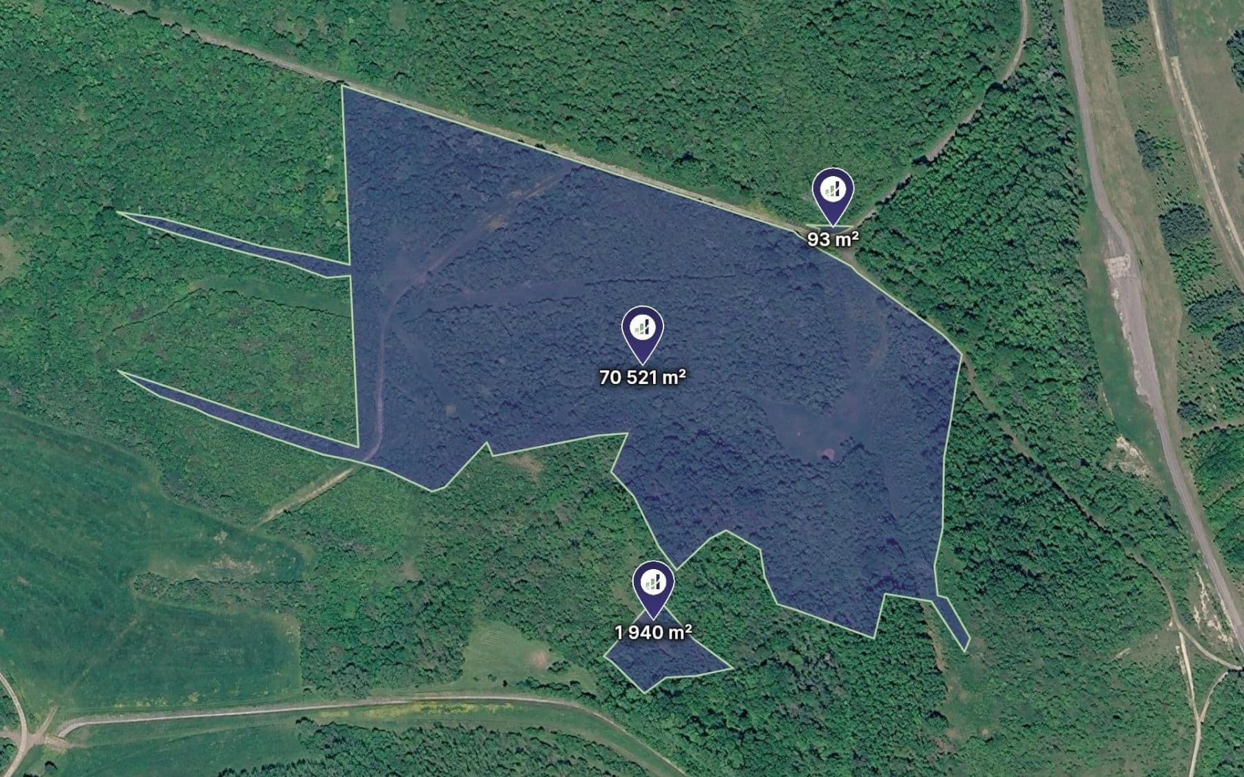 plot for sale, 72,554 m², Bílina, Ústecký Region plot for sale, 72,554 m², Bílina, Ústecký Region