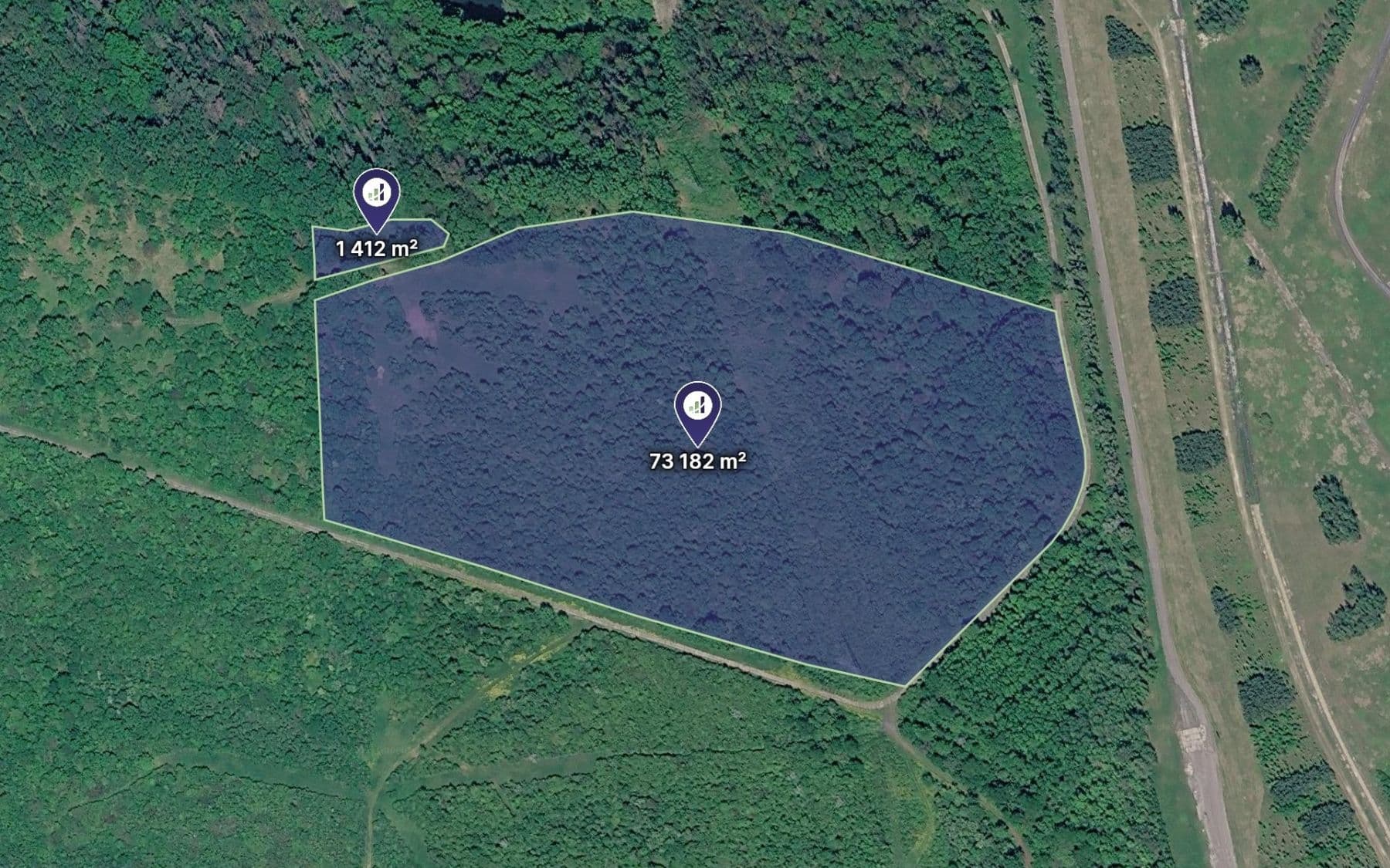 plot for sale, 74,594 m², Bílina, Ústecký Region plot for sale, 74,594 m², Bílina, Ústecký Region