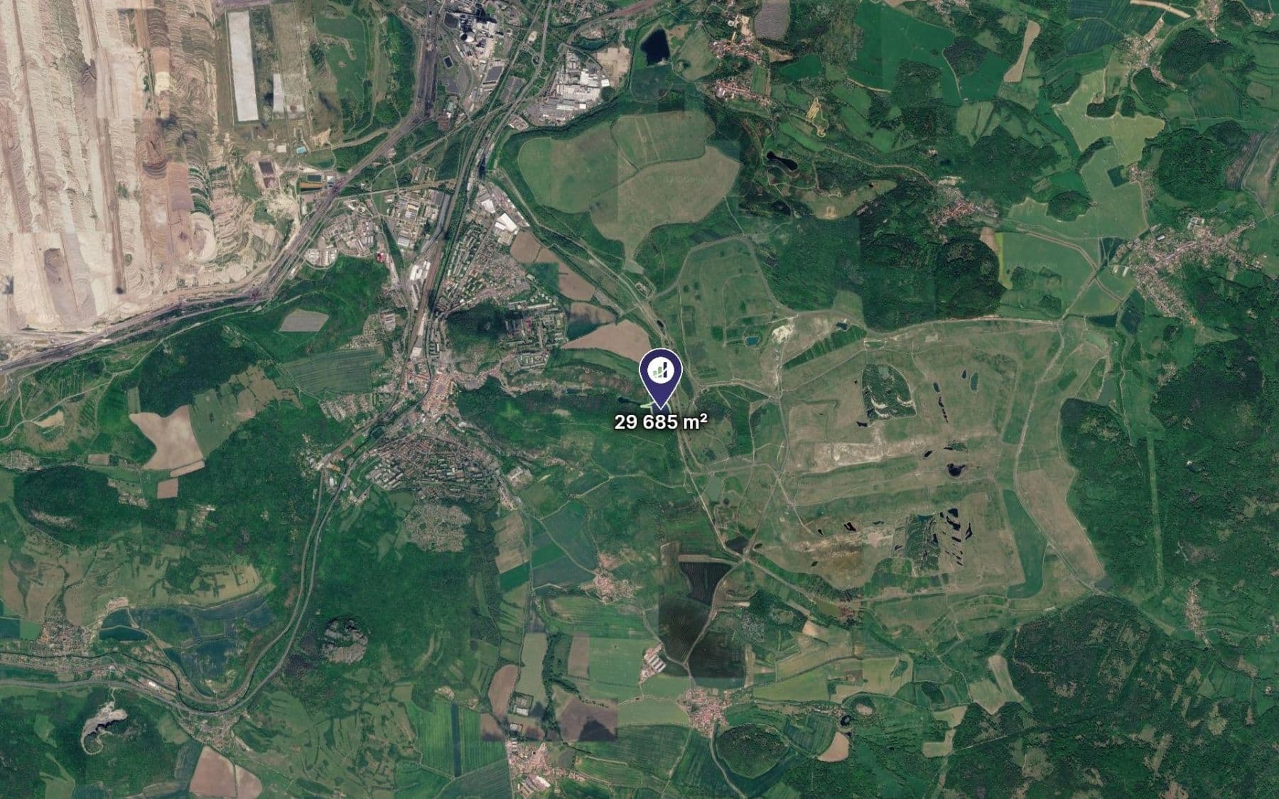 plot for sale, 29,685 m², Bílina, Ústecký Region plot for sale, 29,685 m², Bílina, Ústecký Region